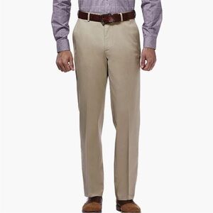 Haggar•2 pairs Men's Black Gray Formal Dress Chinos No-Iron Men’s Pants Sz 40x29